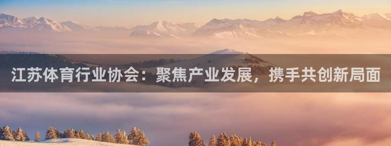 意昂4集团官网网址：江苏体育行业协会：聚焦产业发展，携手共创