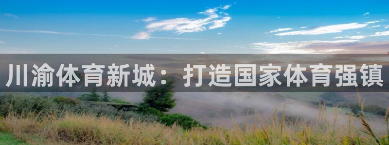 意昂体育4平台注册要钱吗安全吗：川渝体育新城：打造国家体育强