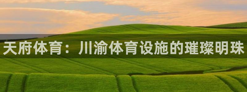 意昂体育4平台注册流程图：天府体育：川渝体育设施的璀