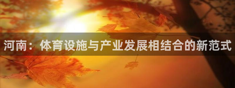 意昂体育4招商电话号码：河南：体育设施与产业发展相结